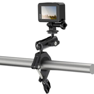Key Features Secure Shooting, No Shaky Footage Mounts on Surfaces 8 - 35 mm Wide Compatible with Motorcycles, Bicycles, and Electric Bicycles Portrait & Landscape Switching 360° Dual-directional Adjustment Easy to Install