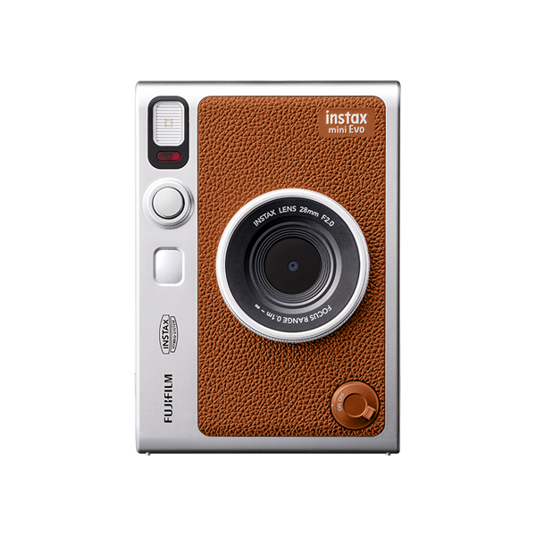 MINIEVOBROWN INSTAX MINI EVO HYBRID INSTANT CAMERA