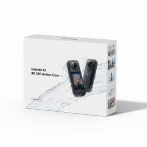 The Insta360 X5 Essentials Bundle is a comprehensive, creator-ready kit designed for extended shooting days. It pairs the flagship 8K 360-degree action camera with highly practical power, protection, and mounting accessories