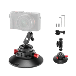 NEEWER CA013 6" Camera Suction Mount with Ball Head Magic Arm